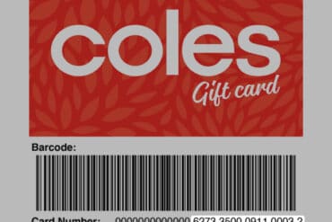 gift vouchers coles