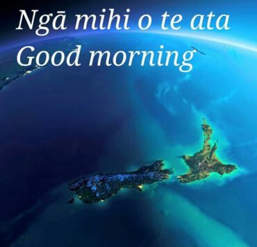 good morning in maori