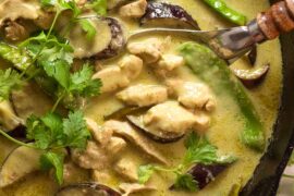 green chicken curry