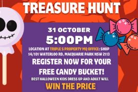 halloween treasure hunt for kids sydney