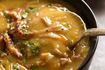 ham and pea soup slow cooker