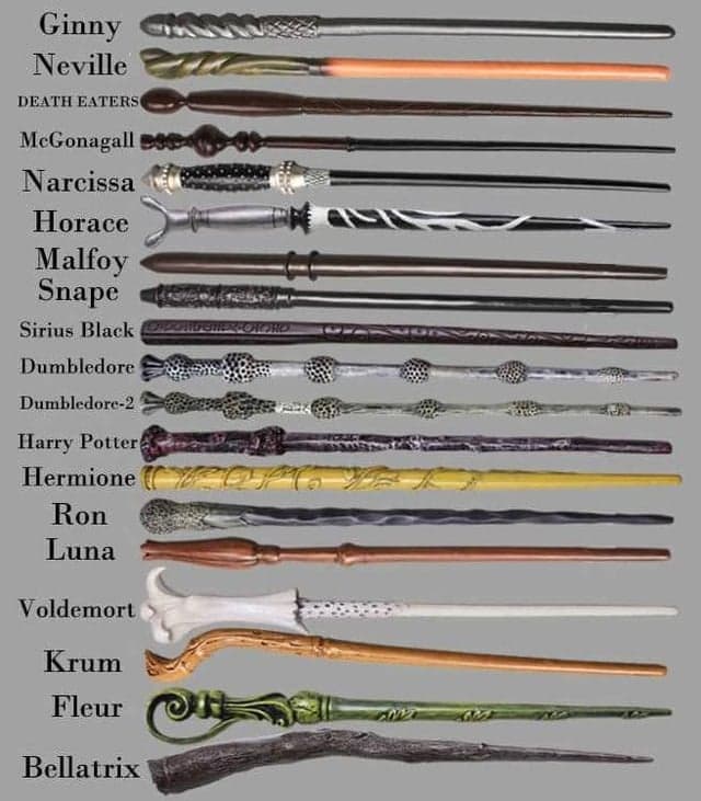 harry potter wands