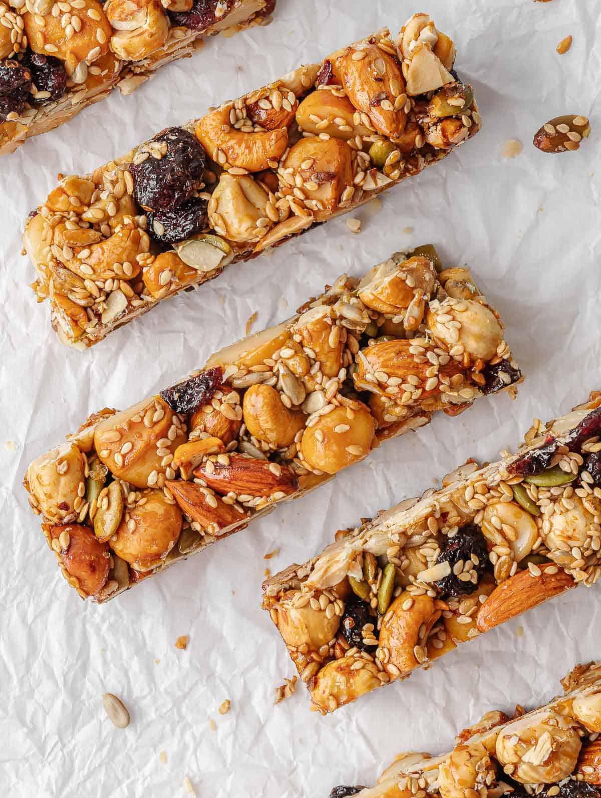 healthy nut slice recipes