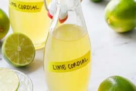 homemade lemon cordial