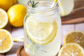 homemade lemonade cordial