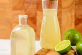 homemade lime cordial