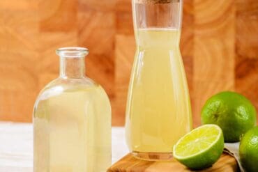 homemade lime cordial