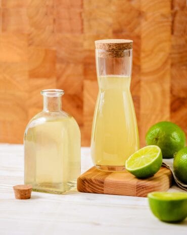 homemade lime cordial