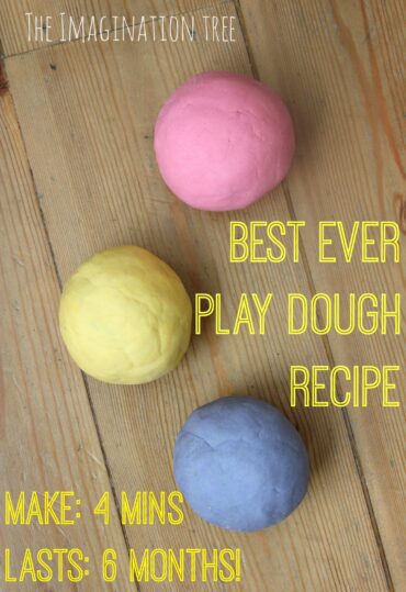 homemade playdough no bake