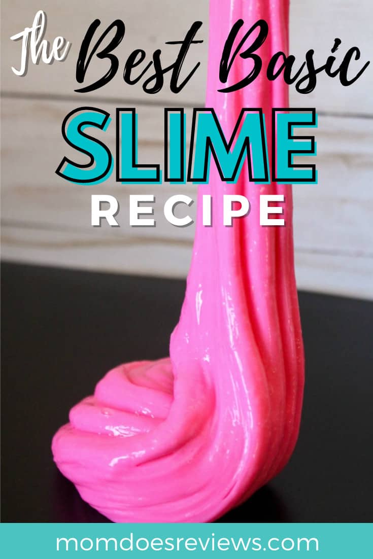 homemade slime recipes