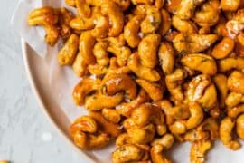 honey roasted cashew nuts