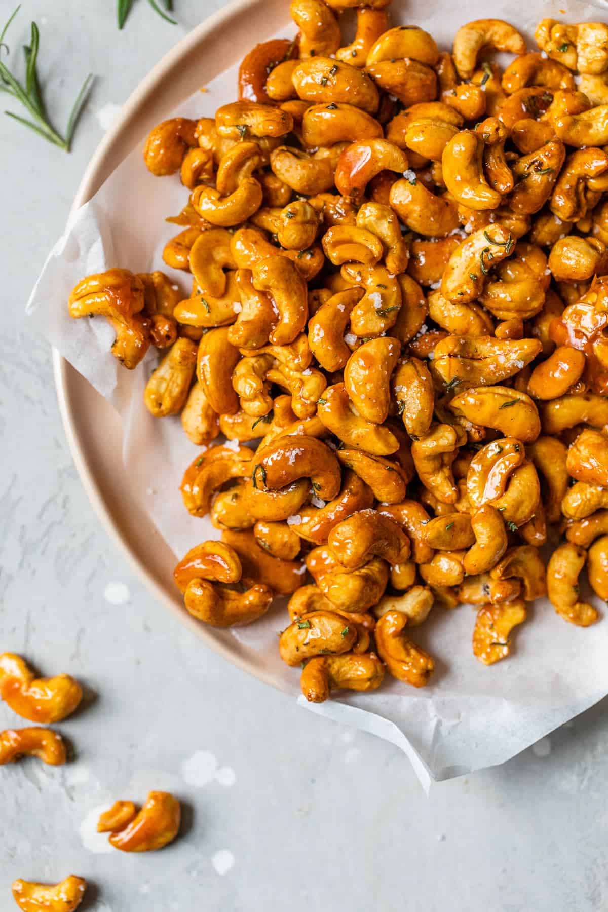 honey roasted cashew nuts