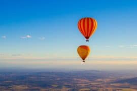 hot air balloons gold coast