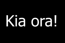 how do you say hello in maori