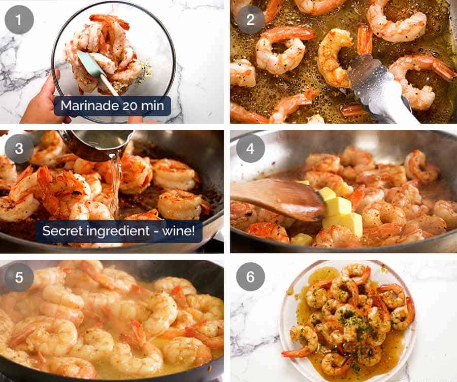 how to cook cooked prawns