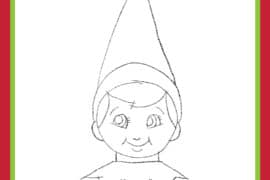 how to draw elves