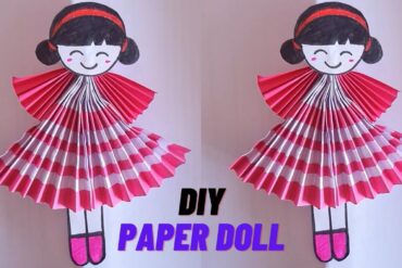 how to make a paper doll