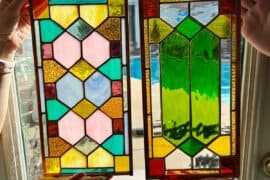 how to make a stained glass window