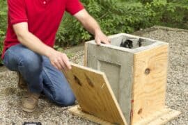 how to make cement planters