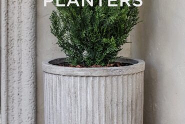 how to make concrete pots