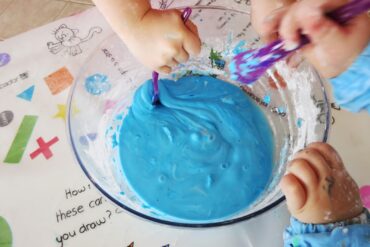 how to make cornflour slime