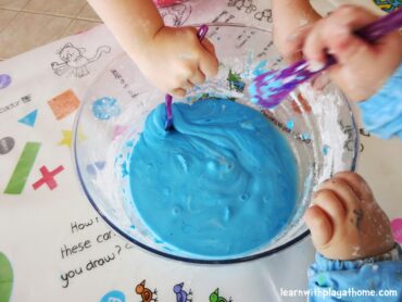 how to make cornflour slime