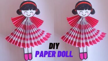 how to make doll with paper