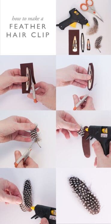 how to make hair clip