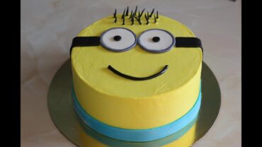 how to make minions cake