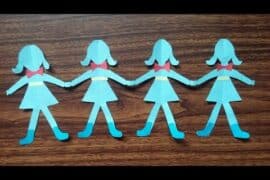 how to make paper dolls