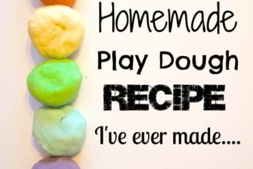 how to make play dough recipe