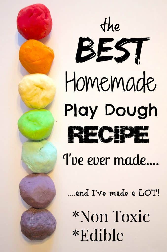 how to make play dough recipe