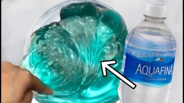 how to make slime with water