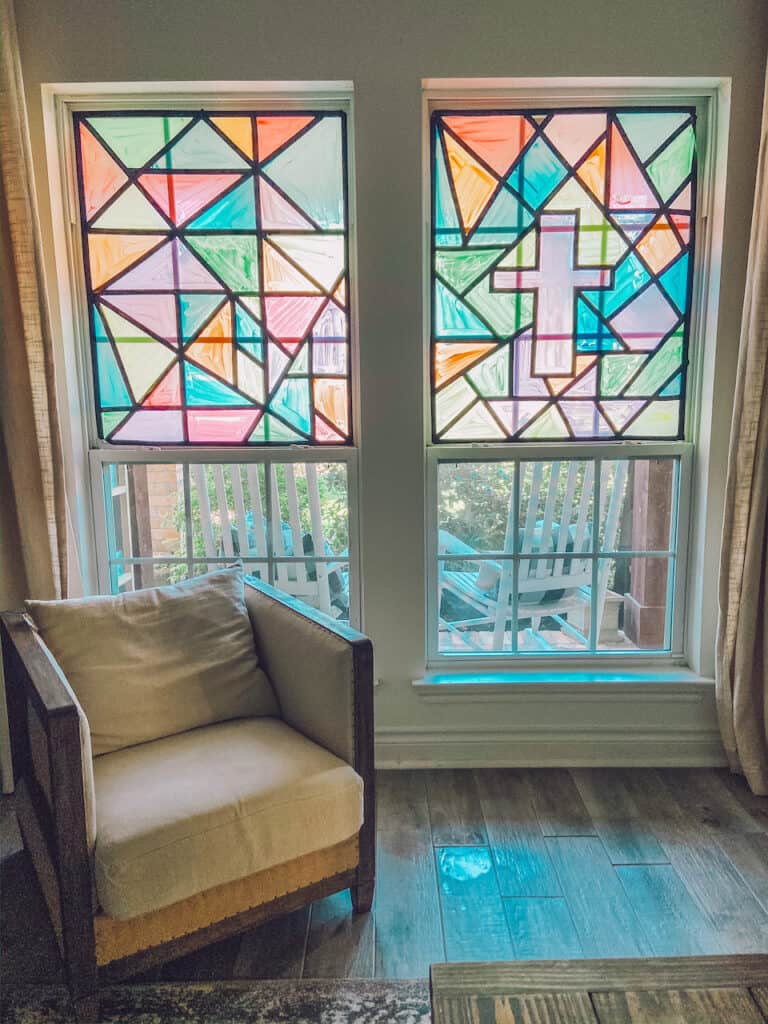 how to make stained glass windows