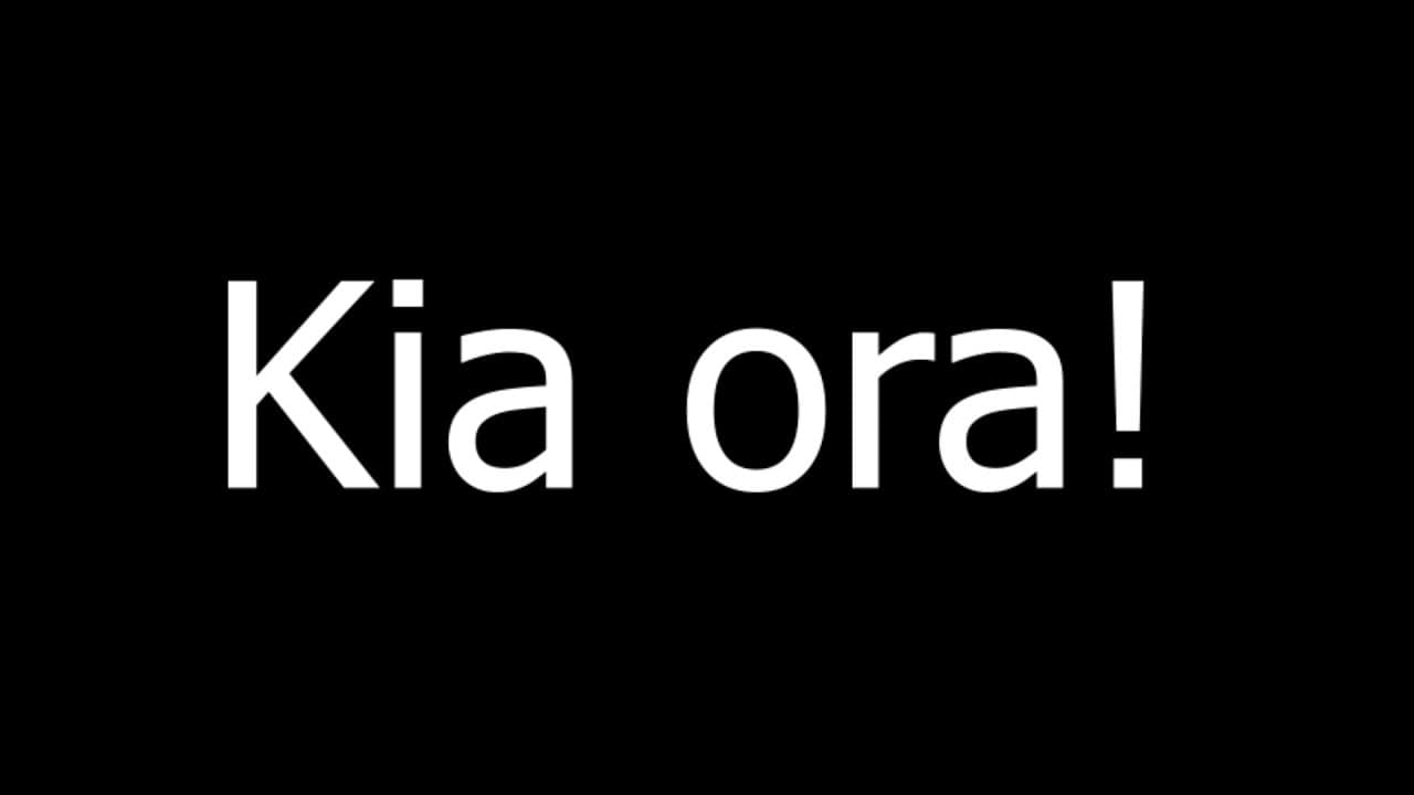 how to say hello in maori