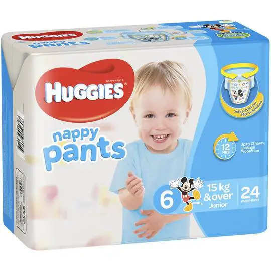 huggies nappy pants