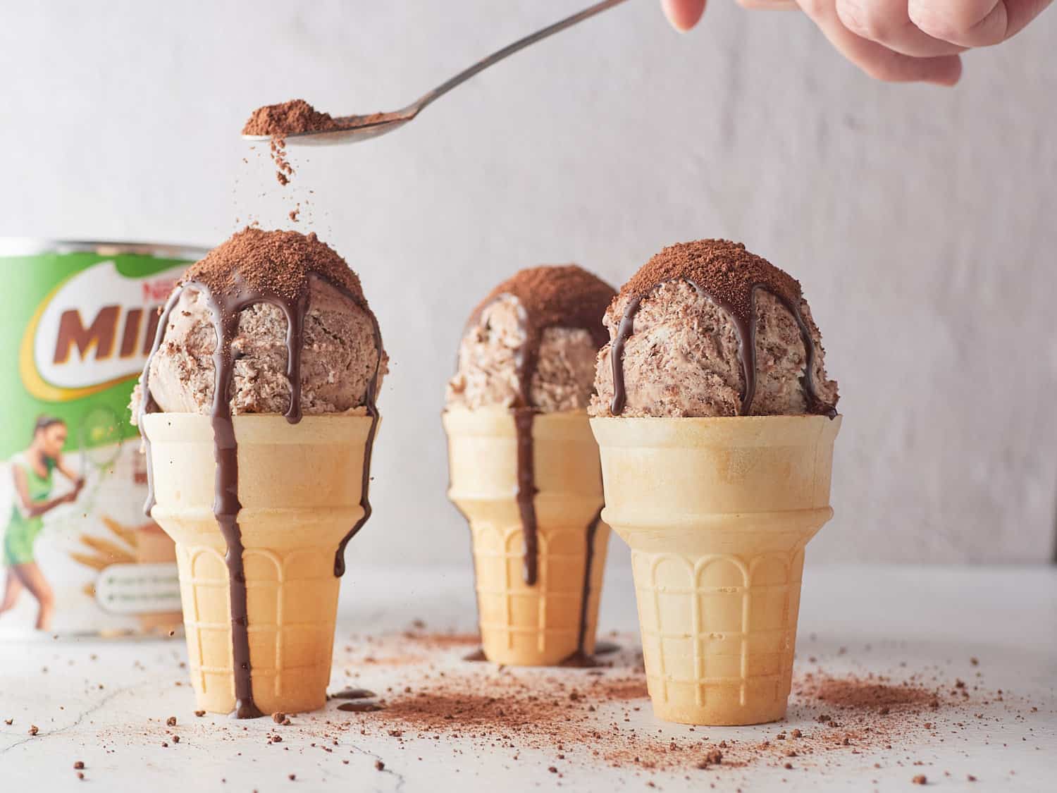 ice cream milo