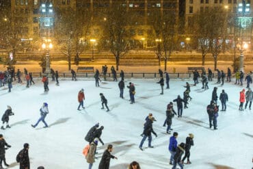 ice rink skating