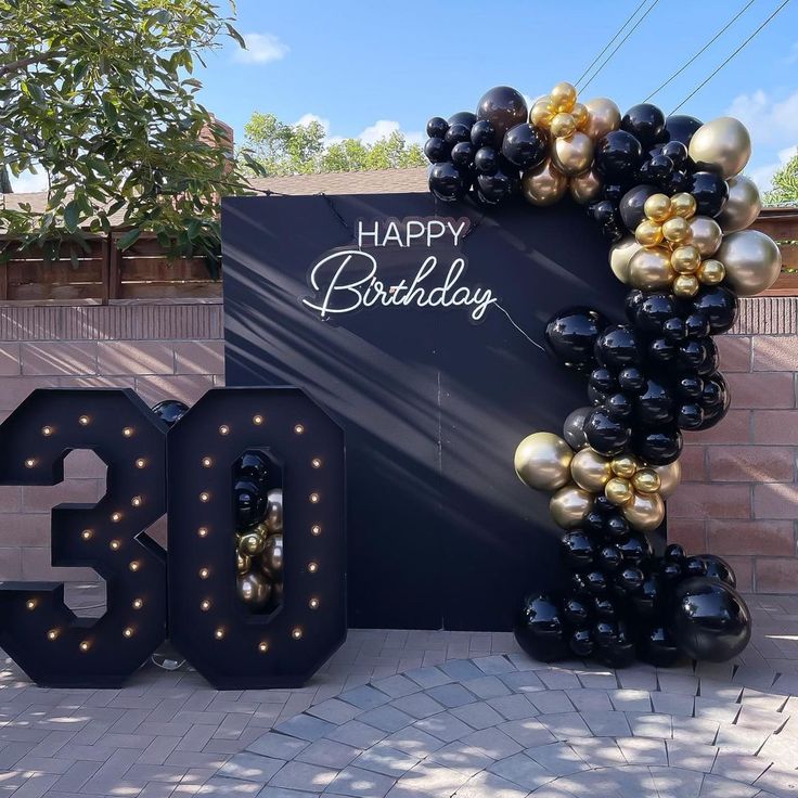 ideas for a 30th birthday