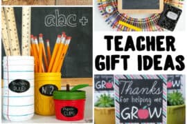 ideas for teachers gifts