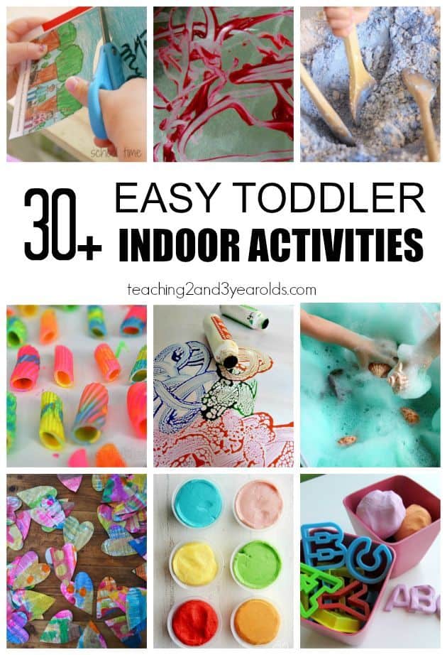 indoor activities 2 year olds