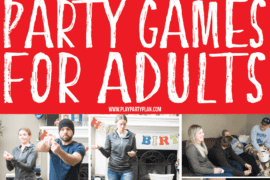 indoor birthday party games for adults