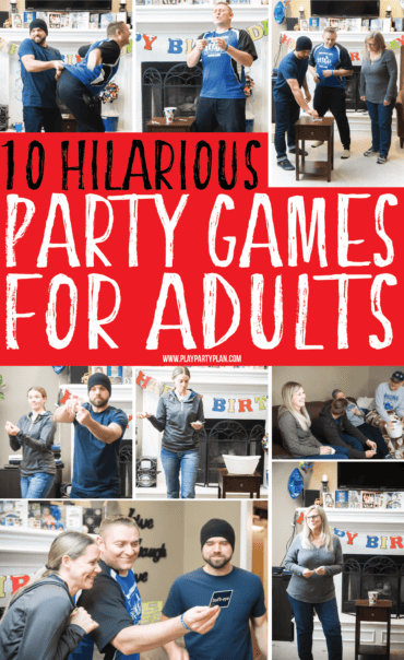 indoor birthday party games for adults