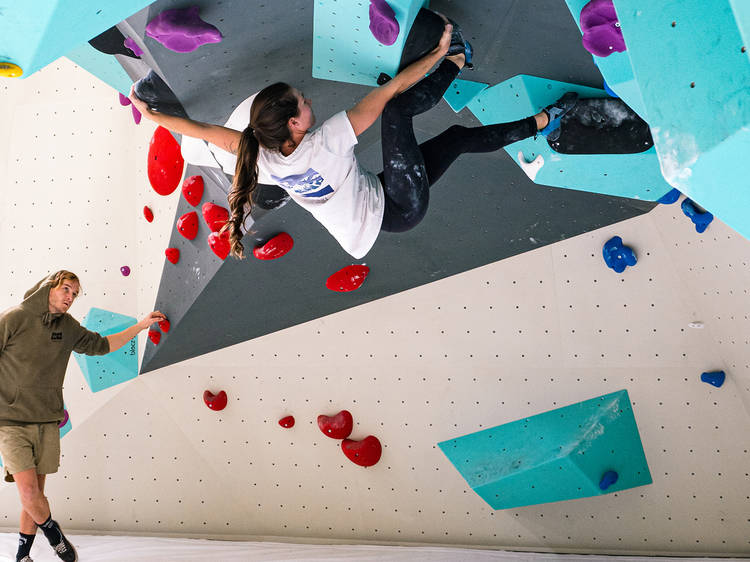 indoor rock climbing sydney