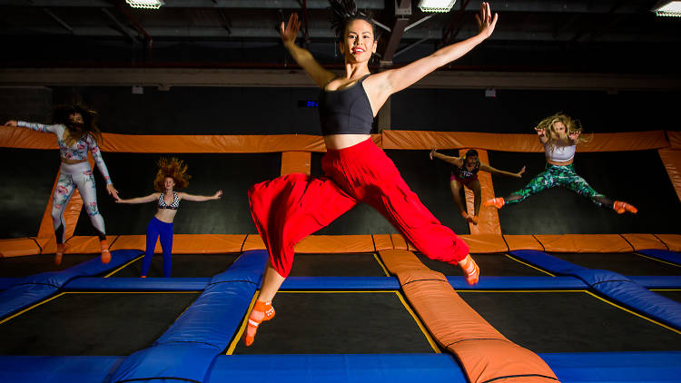 indoor trampoline sydney