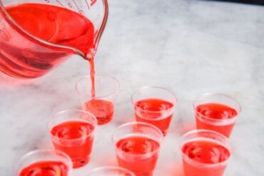 jelly vodka shots