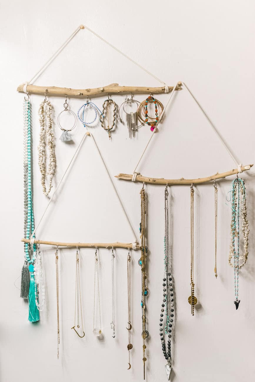 jewellery hanger diy