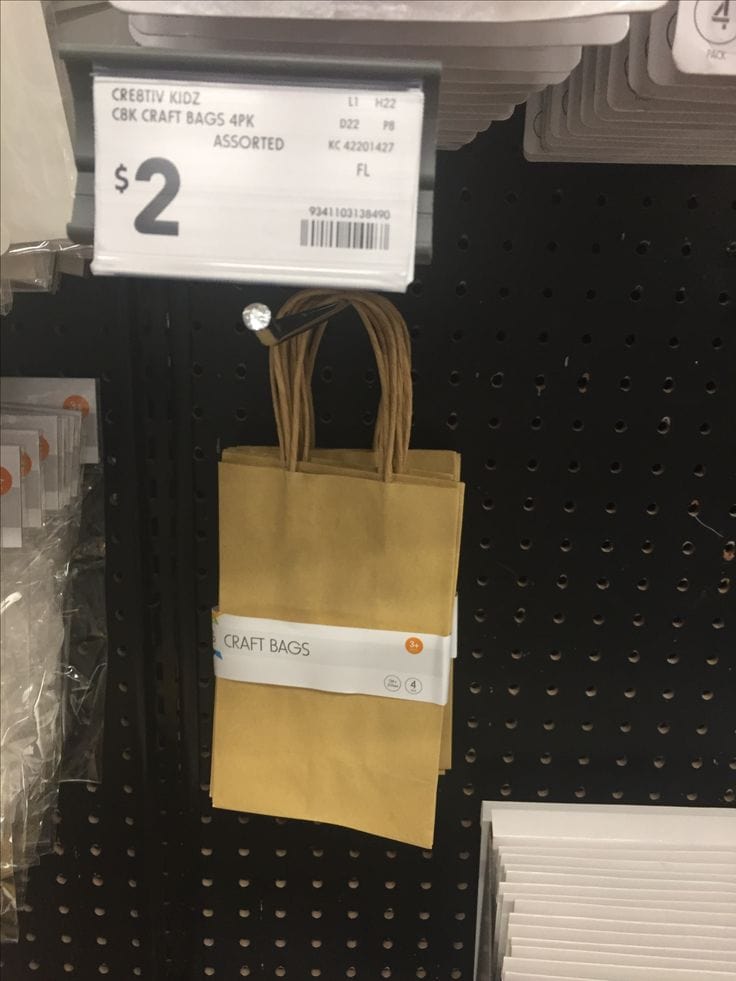 kmart party bags