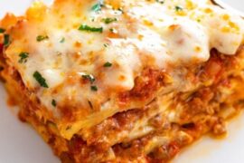 lasagne recipe