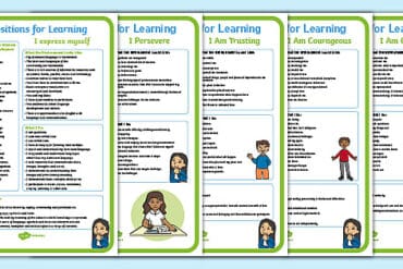 learning dispositions early childhood